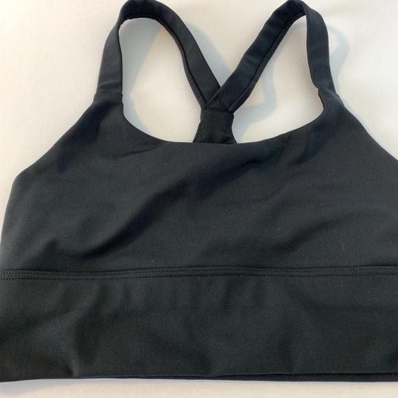 NWOT NATORI Black Impulse Racerback Sports Bra - Picture 7 of 13